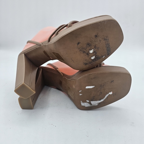 Jeffrey Campbell Strappy High Heel Slingback Sandals Size 9.5 US / 40 EU – Brown - Picture 7 of 12